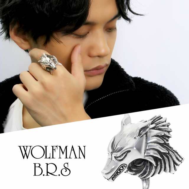 ウルフマン BRS ウォー ウルフ スピリット シルバー リング 指輪