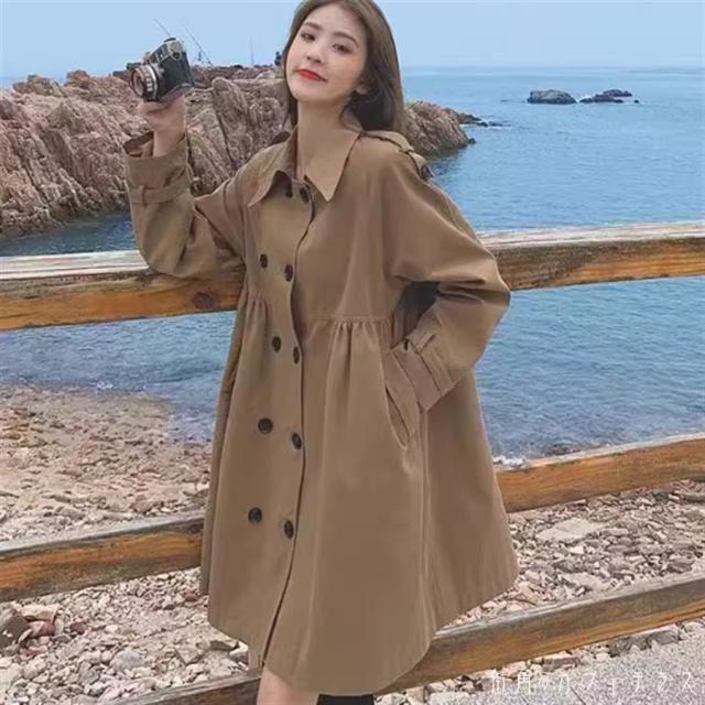 アウター コート 羽織り 2色 チェスター 袖あり 長袖 Vネック Aライン フレア ボタン ポケット 薄手生地 かわいい 大人可愛い 大人女子 こなれ感 シンプル カジュアル 大人 上品 おしゃれ お洒落 ラフ コンサバ フェミニン ガーリー 無地 春 秋 20代 30代 40代 レディースの通販は 5,112円