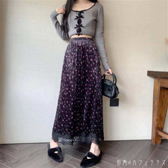 ロングスカート マキシ丈 フレア Aライン 伸縮性 ウエストゴム 厚手 ベロア レース かわいい 大人可愛い きれいめ カジュアル 大人 上品 おしゃれ お洒落 レトロ こなれ感 コンサバ系 ラフ とろみ感 抜け感 レディライク ガーリー フェミニン 花柄 秋 冬 誕生日会 20代 30代の通販は ロングスカート マキシ丈 フレア Aライン 伸縮性 ウエストゴム 厚手 ベロア レース かわいい 大人可愛い きれいめ カジュアル 大人 上品 おしゃれ お洒落 レトロ こなれ感 コンサバ系 ラフ とろみ感 抜け感 レディライク ガーリー フェミニン 花柄 秋 冬 誕生日会 20代 30代の通販は