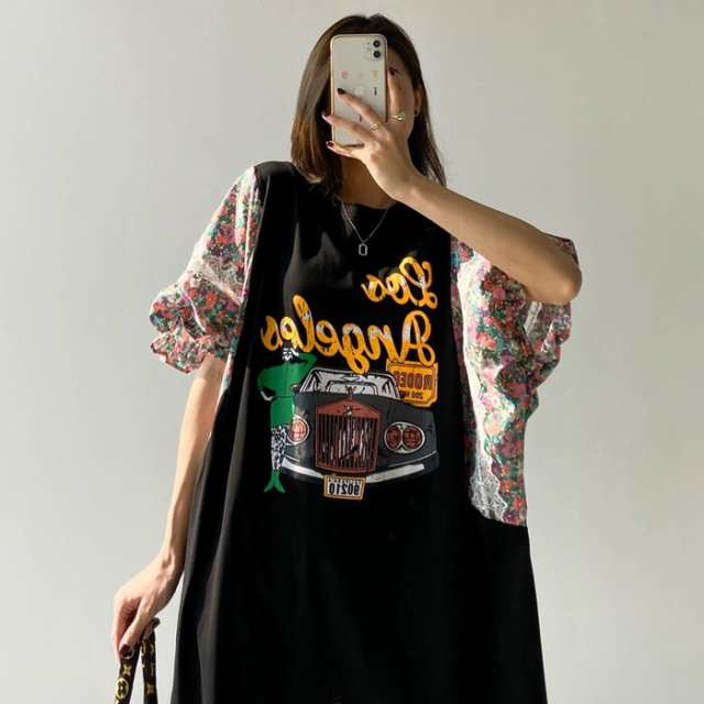 レディース ワンピース チュニック 大きいサイズ XL 3XL ドレス