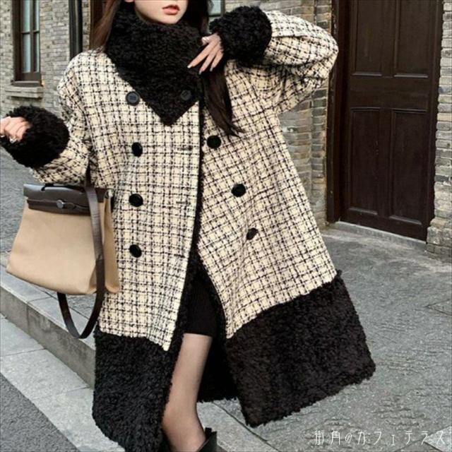 アウター ロングコート 羽織り チェスターコート ロング ロング丈 袖あり 長袖 フレア袖 ボリューム袖 ハイネック タートルネック フレア Aライン ファー ボタン ボア 厚手生地 かわいい 大人可愛い 綺麗 シンプル カジュアル 大人 上品 おしゃれ お洒落 大人女子 こなれ感の通販は 6,783円