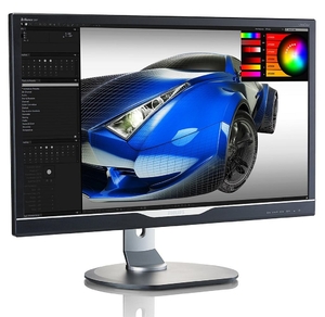 (中古品) PHILIPS(ディスプレイ)28型 4K対応液晶ディスプレイ 5年間フル保証 288P6LJEB/11