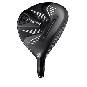 (中古品) 本間ゴルフ フェアウェイウッド T//WORLD TW757 FW VIZARD FOR TW757 ロフト角:21° 番手:FW#7 フレックス:R ブラック