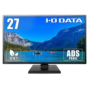 (中古品)  アイ・オー・データ IODATA モニター 27インチ FHD 1080p ADSパネル 広視野角 5ms (HDMI/アナログRGB/スピーカー付/VESA対応/土日サポート) EX-LDH271DB-B