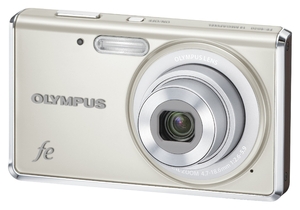 (中古品) OLYMPUS デジタルカメラ FE-4020 パールホワイト FE-4020 WHT