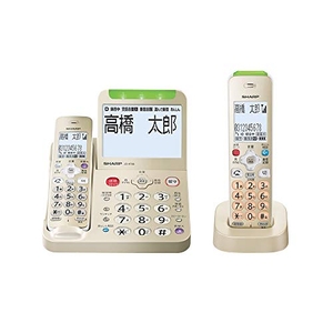(中古品) シャープ 電話機 コードレス 子機1台付き 振り込め詐欺対策機能搭載 JD-AT95CL