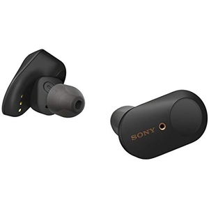 (中古品) ソニー ワイヤレスノイズキャンセリングイヤホン WF-1000XM3 : 完全ワイヤレス/ Amazon Alexa搭載 /Bluetooth/ハイレゾ相当 最大6時間連続再生 2019年モデル / マイク付き 360 Reality Audio認定モデル ブラック WF-1000XM3 BM