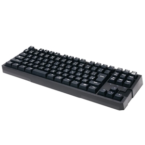 (中古品) オウルテック Kailh社製「青軸」メカニカルキースイッチ採用 USB対応 Nキーロールオーバー対応 92キー テンキー無し 日本語キーボード ブラック OWL-KB92BLJP-BK