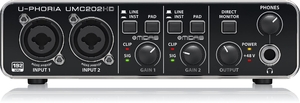 (中古品) Behringer(ベリンガー) ベリンガー 2入力2出力 USBオーディオインターフェース UMC202HD U-PHORIA