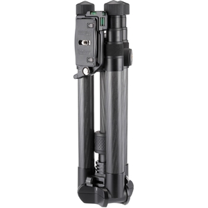 (中古品) Velbon トラベル三脚 ULTREK UTC-63 5段 ウルトラロック 脚径30mm 中型 自由雲台 (トルク調整対応) コマ止め方式 クイックシュー対応 カーボン脚 324245 ブラック