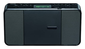 (中古品) 東芝 CDラジオ スリム レジュームA-BリピートCD-R対応 TY-C251(K) ブラック