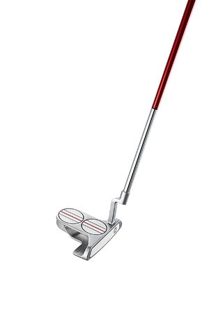 (中古品) オデッセイ (ODYSSEY) 右用 パター WHITE HOT OG 2-BALL BLADE (STROKE LAB シャフト) 33インチ DFXTRメンズ