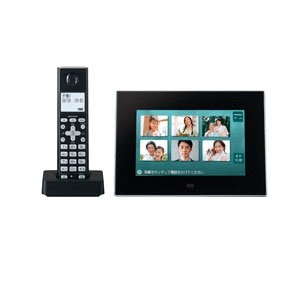 (中古品) シャープ デジタルコードレス電話機 子機1台タイプ ブラック系 JD-7C1CL-B