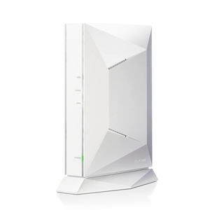 (中古品) エレコム 無線LANルーター ゲーミングルーター Wi-Fi6対応 2402+800Mbps 11ax/ac/n/a/g/b トレンドマイクロ「スマートホームネットワーク(TM)」搭載 DXアンテナ監修内蔵アンテナ搭載 ホワイト WRC-G01-W