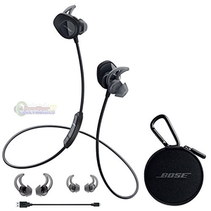 (中古品) Bose SoundSport Wireless Headphones, Black サウンドスポット イヤホン [並行輸入品]