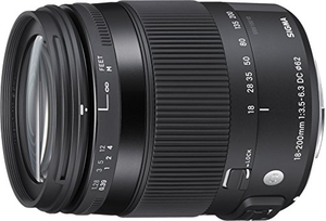 (中古品) SIGMA 18-200mm F3.5-6.3 DC MACRO HSM | Contemporary C014 | Sony Aマウント | APS-C/Super35