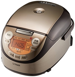 (中古品) タイガー 炊飯器 3合 土鍋 IH ブラウン 炊きたて ミニ 炊飯 ジャー JKM-G550-T Tiger