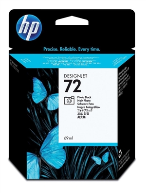 (中古品) 日本HP HP72 インクカートリッジ フォトブラック(69ml) [並行輸入品]