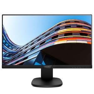 (中古品) Philips(フィリップス) 23.8型ワイド昇降スタンド付き液晶ディスプレイ ブラック 5年間フル 243S7EJMB/11