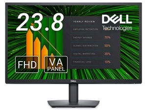 (中古品) Dell E2423HN 23.8インチ モニター 1920×1080/HDMI、VGA/ブラック/スピーカー:なし(メーカー、良品先出しサービス付き)