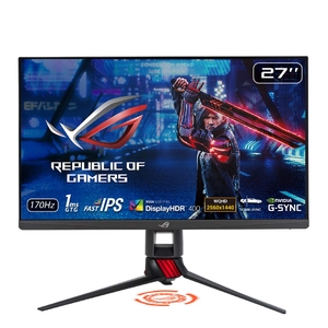 (中古品) ASUS ゲーミングモニター ROG STRIX XG279Q 27インチ/WQHD/IPS/170Hz/1ms/HDR/G-SYNC Compatible/DisplayHDR400/