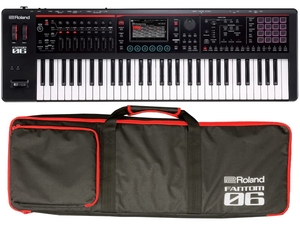 (中古品) Roland FANTOM-06 61鍵盤 シンセサイザー ソフトケース付属 ローランド 109,816円