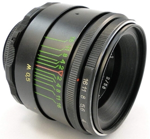 (中古品) HELIOS 44-2 58mm f/2 USSRレンズ M42 + 適応富士フイルム X-マウント FX