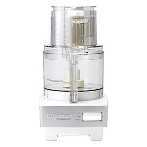 (中古品) クイジナート フードプロセッサー 1.9L 大容量 3~4人分向け 1台5役(切る・刻む/こねる/薄切り/細切り/おろし) インダクションモーター搭載 パワフル 静音 パン生地 時短調理 ホワイト DLC-191J