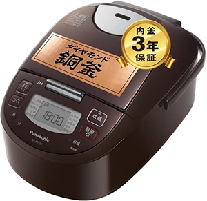 (中古品) パナソニック 炊飯器 5.5合 2段IH ブラウン SR-FD101-T
