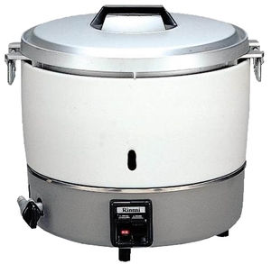 (中古品) リンナイ 業務用ガス炊飯器(プロパンガス用) 【普及タイプ】 ゴム管接続/直径9.5mm 3升用 RR-30S1-LP
