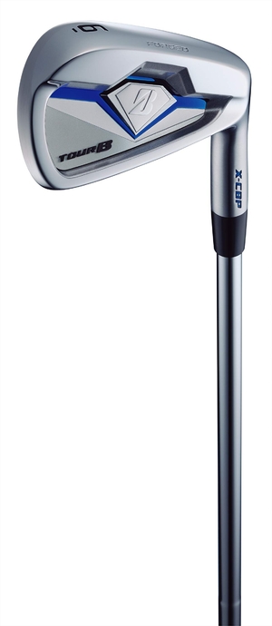 (中古品) ブリヂストン(BRIDGESTONE) TOUR B X-CBP アイアン(6本セット) スチール メンズ XPIS6IS 右 #5~9・PW フレックス:S