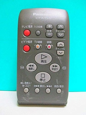 (中古品)パナソニック ビデオリモコン EUR571380