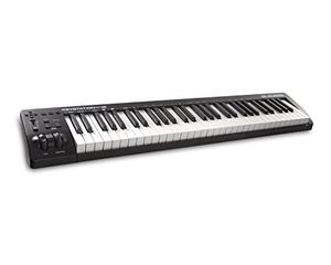 (中古品) M-Audio USB MIDIキーボード 61鍵 ピアノ音源ソフト付属 Keystation61 III