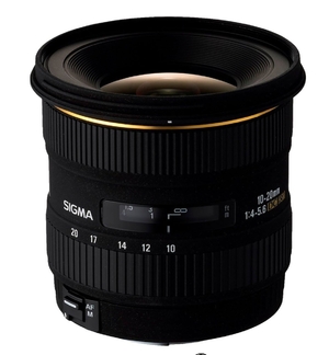 (中古品) SIGMA 超広角ズームレンズ 10-20mm F4-5.6 EX DC HSM キヤノン用 APS-C専用 201272