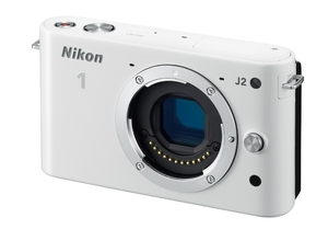 (中古品) Nikon ミラーレス一眼 Nikon 1 J2 ボディー ホワイト N1J2WH 16,194円