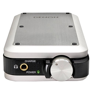 (中古品) Denon ポータブルヘッドホンアンプ ハイレゾ音源対応/USB-DAC搭載 プレミアムシルバー DA-10-SP