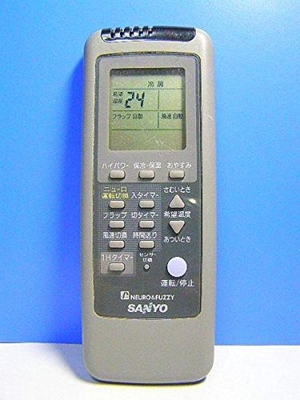 (中古品) サンヨー エアコンリモコン RCS-LVR4A(K)