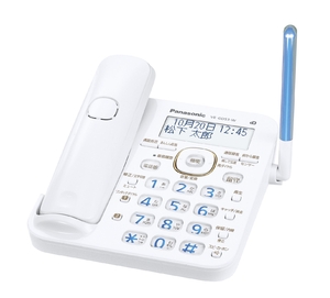 (中古品) パナソニック RU・RU・RU デジタルコードレス電話機 親機のみ 1.9GHz DECT準拠方式 ホワイト VE-GD53D-W