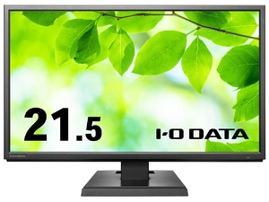 (中古品)  LCD-AH221EDB-B(ブラック) 広視野角ADSパネル採用 21.5型ワイド液晶ディスプレイ (整備済み品)【付属品：電源ケーブル・HDMIケーブル】