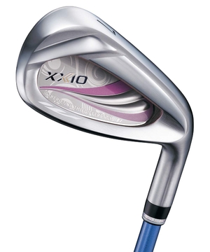 (中古品) DUNLOP(ダンロップ) XXIO ゼクシオ イレブン アイアンセット 5本 【カタログ純正シャフト装着モデル】 MP1100L シャフト カーボン レディース 右 ブルー 番手#:7-9、PW、SW フレックス:Lゴルフクラブセット