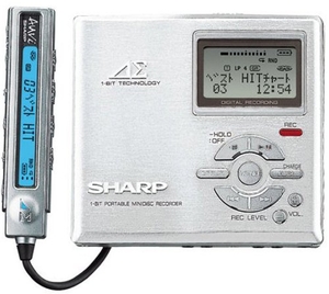 (中古品) SHARP アウヴィ MD-DR7-S MDプレーヤー (シルバー)