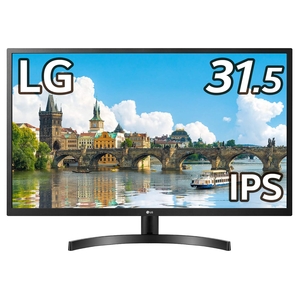 (中古品) LG モニター ディスプレイ 32MN50W-B 31.5インチ/フルHD/IPS/HDMI、D-Sub/FreeSync/フリッカーセーフ、ブルーライト低減機能