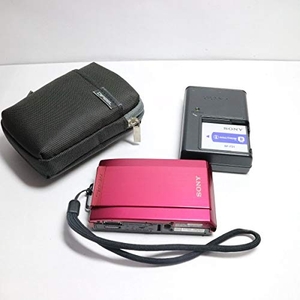 (中古品) ソニー SONY デジタルカメラ Cybershot (1010万画素/光学x5/デジタルx10/レッド) DSC-T300 R