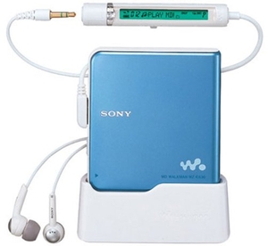 中古品) SONY MZ-E630 L MDウォークマン(ブルー)の通販はau PAY