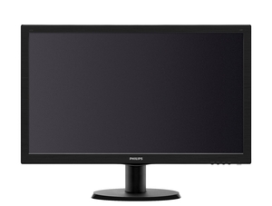 (中古品) Philips(フィリップス) 23.6型ワイド液晶ディスプレイ ブラック 5年間フル保証 243V5QHABA/11