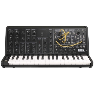 (中古品) KORG(コルグ) アナログ モノフォニック シンセサイザー MS-20 mini MIDI IN/USB端子搭載 パッチケーブル付属