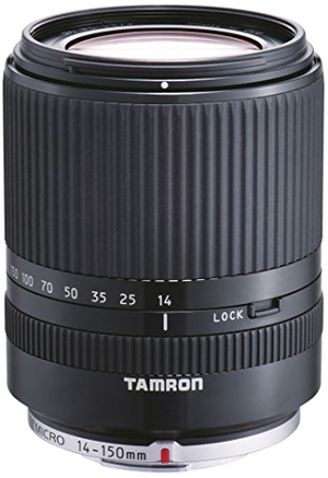 (中古品) TAMRON 高倍率ズームレンズ 14-150mm F3.5-5.8 DiIII マイクロフォーサーズ用 ミラーレスカメラ マイクロフォーサーズ専用 ブラック C001F-BLACK
