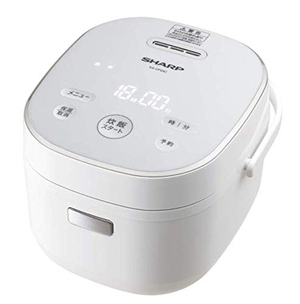 (中古品) SHARP マイコンジャー炊飯器 KS-CF05C-W
