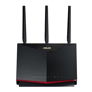 (中古品) ASUS イーサネット WiFi RT-AX86U Pro 無線 ルーター 最新規格WiFi6 4804+861Mbps v6プラス対応デュアルバンドゲーミング。 2.5G WAN/LANポート 2.0GHzクアッドコアCPU メッシュ機能付 3階建4LDK