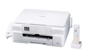 (中古品) brother A4インクジェットプリンター複合機/FAX/10/12ipm/無線LAN/デジタル子機1台 MFC-J727D